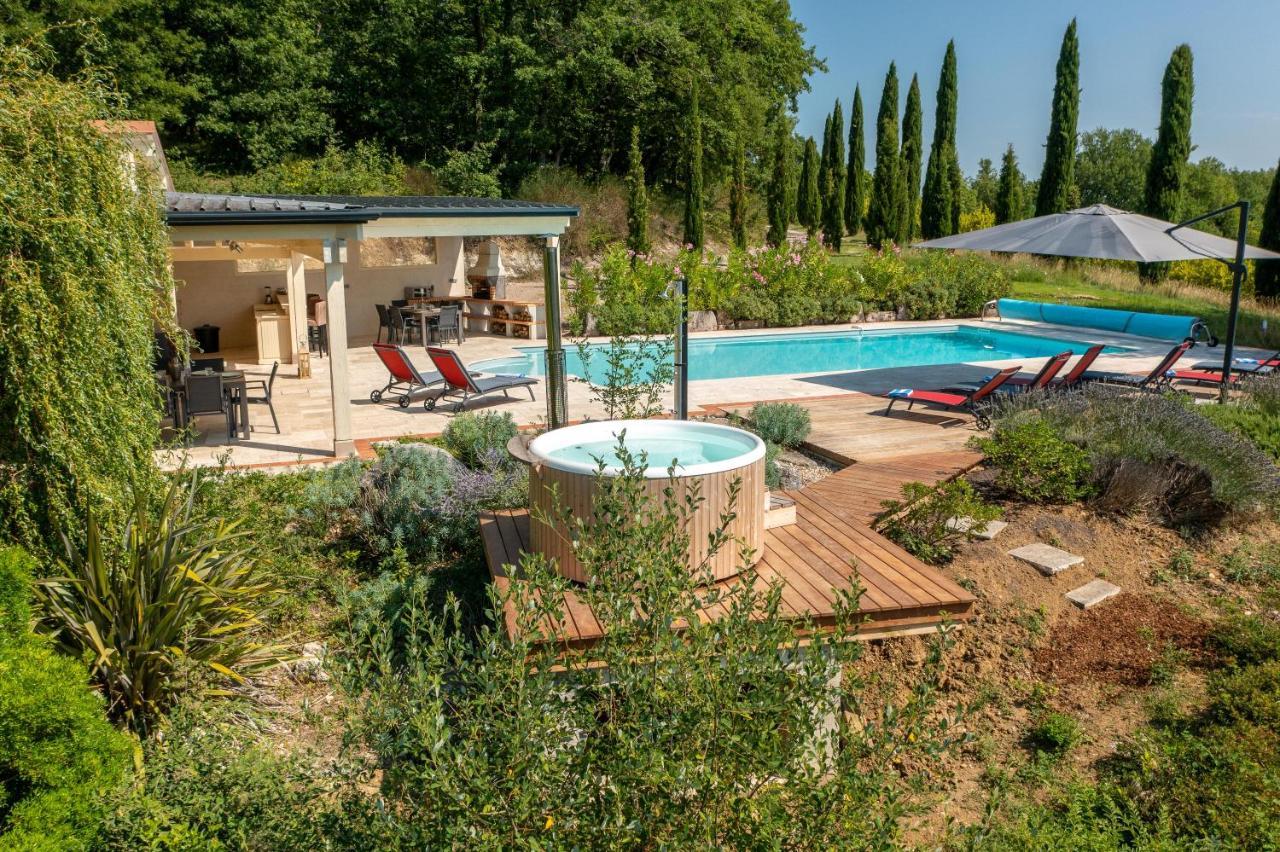 Les Cazettes Villa Damiatte ภายนอก รูปภาพ