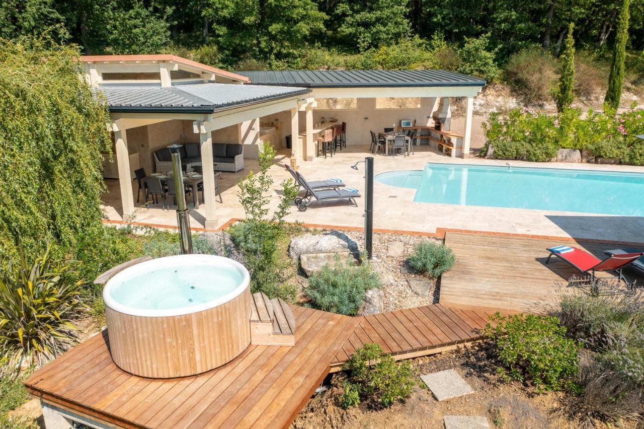 Les Cazettes Villa Damiatte ภายนอก รูปภาพ
